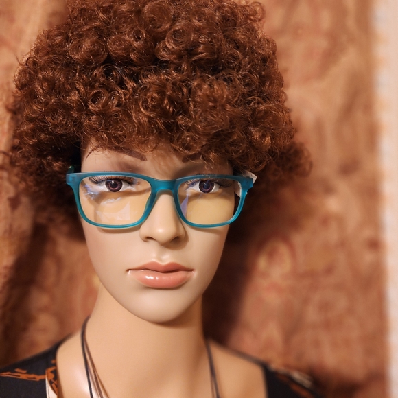 BOURYO Blue Light Blocking Glasses NWT One Green and One Brown Small Frames - Picture 7 of 10